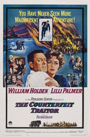 The Counterfeit Traitor, William Holden,Lilli Palmer,Hugh Griffith,Eva Dahlbeck,Ulf Palme,Werner Peters,Ernst Schroeder,Ingrid Van Bergen,Carl Raddatz,Helo Gutschwager